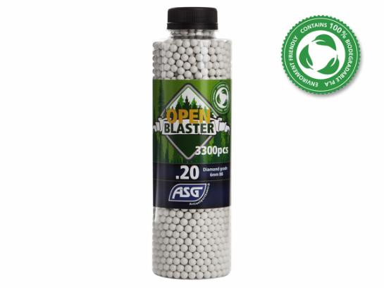 Airsoft BB, Open Blaster, 0,20g, 3300 stk.
