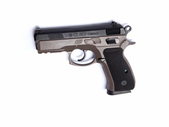 CZ 75D Compact, spring, dual-tone, FDE