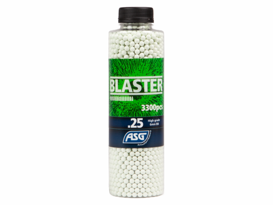 Airsoft BB, Blaster, 0,25g, 3300 stk.