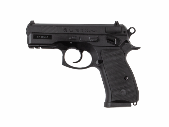 Airsoftpistol, Man, SL, FPV, CZ 75D Compact, BLK