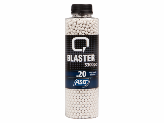 Airsoft BB, Q Blaster, 0,20g, 3300 stk.