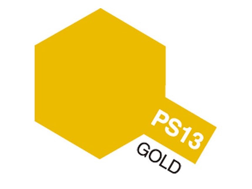 Tamiya PS-13 Gold Spray Maling - Speedhobby.dk Alt i Fjernstyrede Biler og Tilbehør
