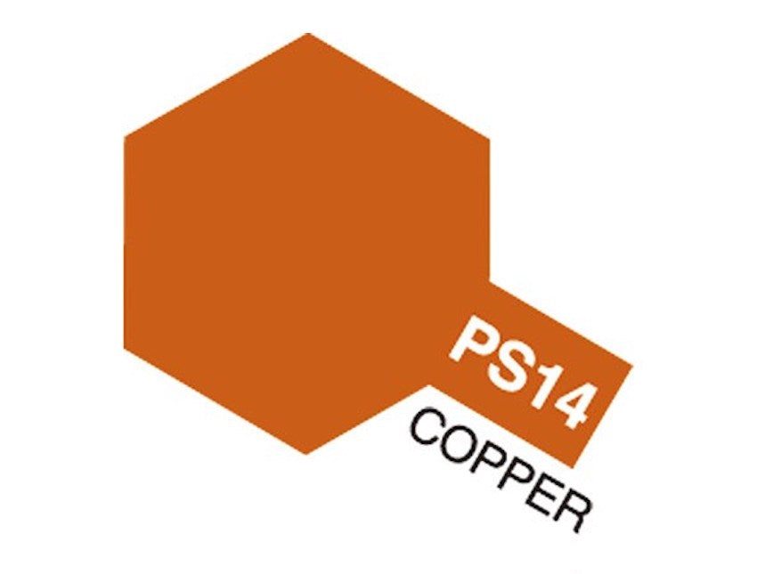 Tamiya PS-14 Copper Spray Maling - Speedhobby.dk Alt i Fjernstyrede Biler og Tilbehør
