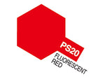 Tamiya PS-20 Flourescent Red Spray Maling - Speedhobby.dk Alt i Fjernstyrede Biler og Tilbehør