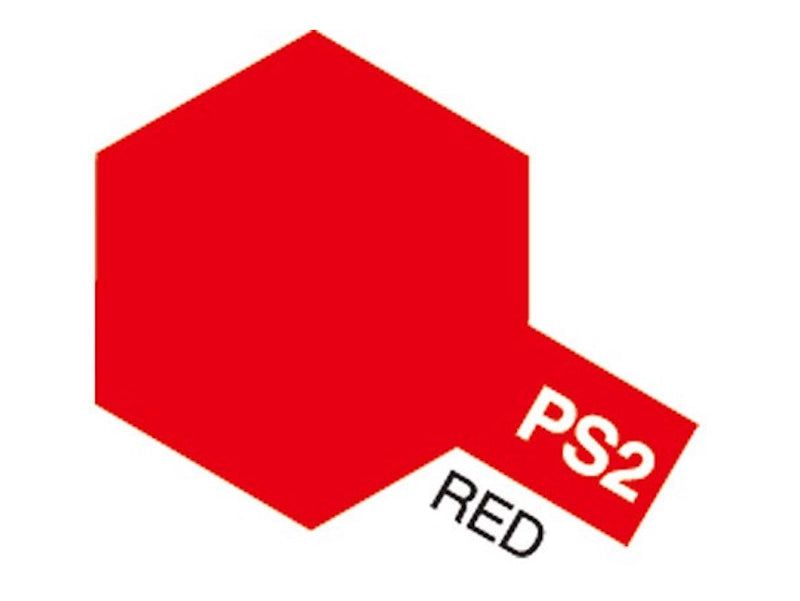 Tamiya PS-2 Red Spray Maling - Speedhobby.dk Alt i Fjernstyrede Biler og Tilbehør