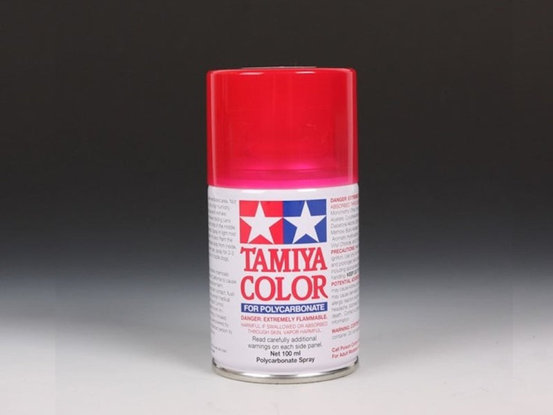 Tamiya PS-37 Translucent Red Spray Maling - Speedhobby.dk Alt i Fjernstyrede Biler og Tilbehør
