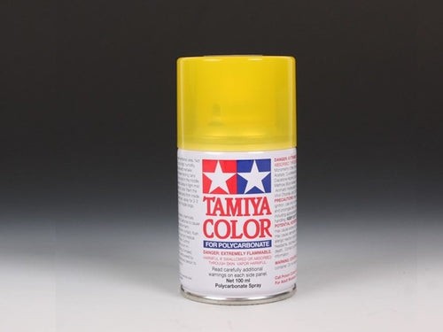 Tamiya PS-42 Translucent Yellow Spray Maling - Speedhobby.dk Alt i Fjernstyrede Biler og Tilbehør