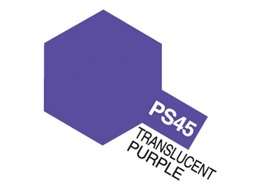 Tamiya PS-45 Translucent Purple Spray Maling - Speedhobby.dk Alt i Fjernstyrede Biler og Tilbehør
