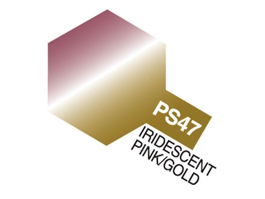 Tamiya PS-47 Iridescent Pink/Gold Spray Maling - Speedhobby.dk Alt i Fjernstyrede Biler og Tilbehør