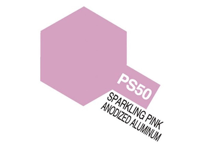 Tamiya PS-50 Sparkling Pink Aluminium Spray Maling - Speedhobby.dk Alt i Fjernstyrede Biler og Tilbehør
