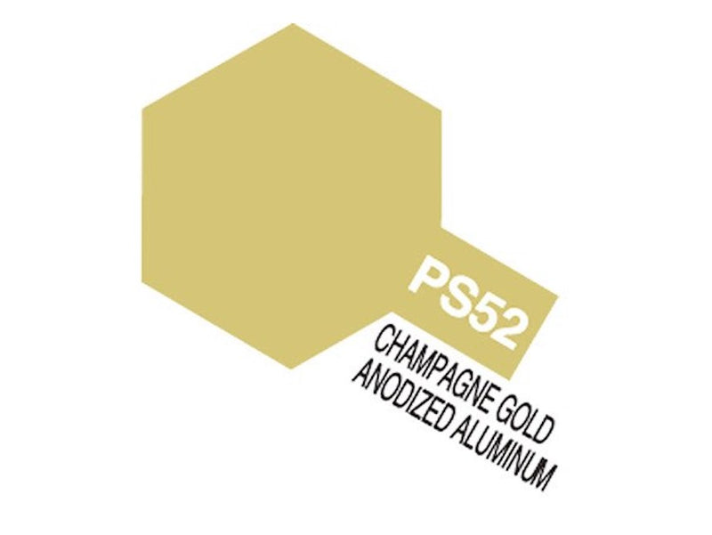Tamiya PS-52 Champagne Gold Aluminium Spray Maling - Speedhobby.dk Alt i Fjernstyrede Biler og Tilbehør