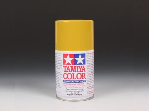 Tamiya PS-56 Mustard Yellow Spray Maling - Speedhobby.dk Alt i Fjernstyrede Biler og Tilbehør
