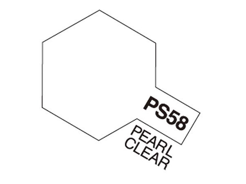 Tamiya PS-58 Pearl Clear Spray Maling - Speedhobby.dk Alt i Fjernstyrede Biler og Tilbehør