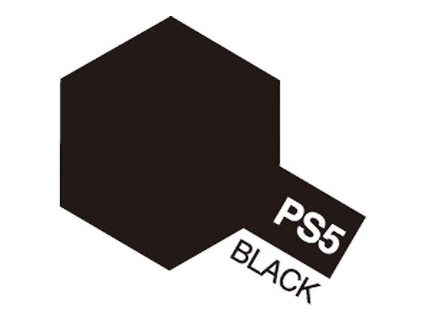 Tamiya PS-5 Black Spray Maling - Speedhobby.dk Alt i Fjernstyrede Biler og Tilbehør