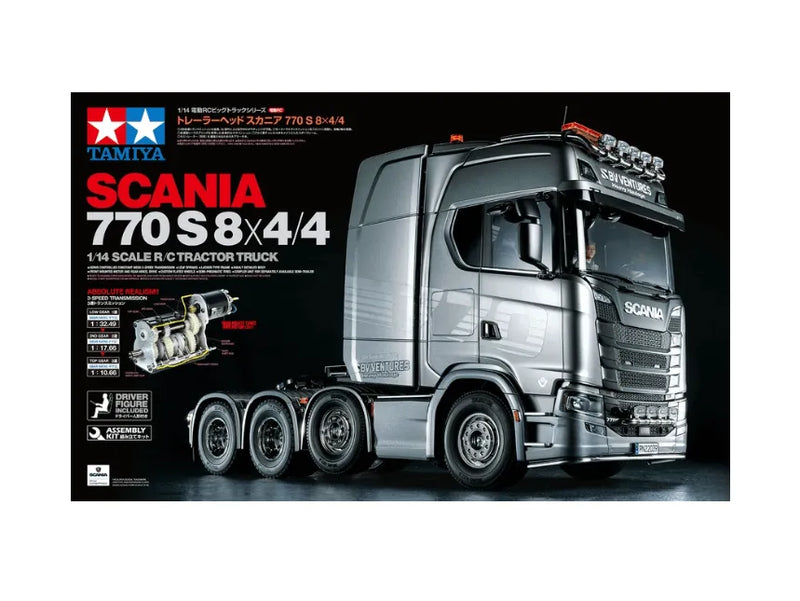 Tamiya 56371 Scania 770 S 8X4/4 1/14 Fjernstyret Lastbil