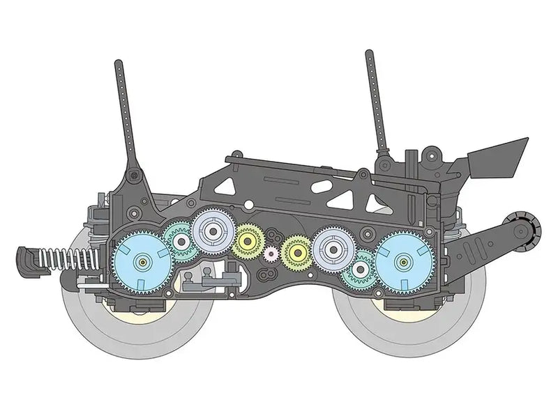 Tamiya 58502 Comical Avante 1/10 Elektrisk Fjernstyret Bil - Speedhobby.dk Alt i Fjernstyrede Biler og Tilbehør