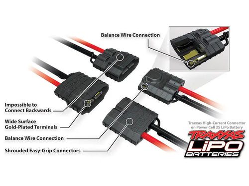 Traxxas 2857X Power Cell 6400mAh 11.1V 3S LiPo Batteri - Speedhobby.dk Alt i Fjernstyrede Biler og Tilbehør