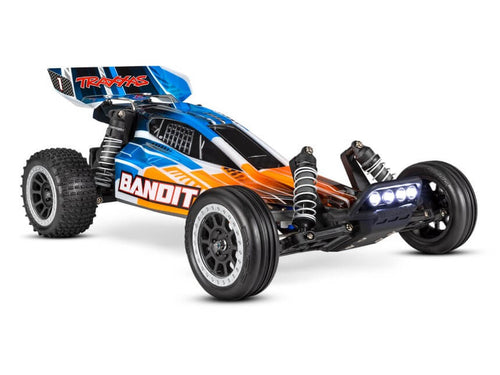 Traxxas Bandit 2WD 1/10 Bil m/ Lader og Batteri