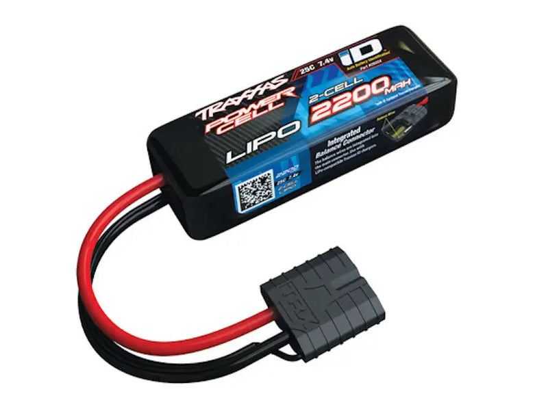 Traxxas 2820X Power Cell 2200mAh 7.4V 2S LiPo Batteri - Speedhobby.dk Alt i Fjernstyrede Biler og Tilbehør