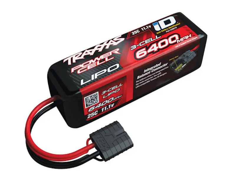 Traxxas 2857X Power Cell 6400mAh 11.1V 3S LiPo Batteri - Speedhobby.dk Alt i Fjernstyrede Biler og Tilbehør