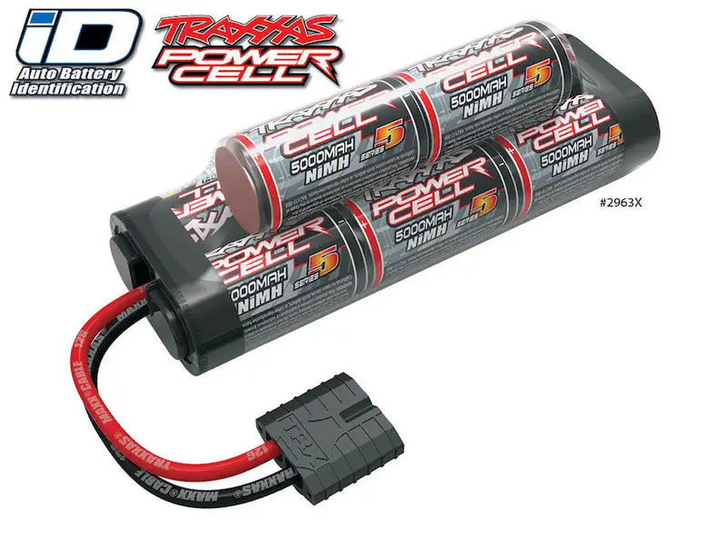 Traxxas 2963X Power Cell 5000mAh 9.6V NiMH Batteri - Speedhobby.dk Alt i Fjernstyrede Biler og Tilbehør