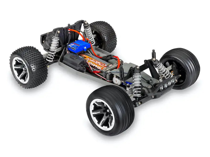 Traxxas Rustler 2WD m. LED Lys 1/10 Elektrisk Fjernstyret Bil - Speedhobby.dk Alt i Fjernstyrede Biler og Tilbehør