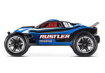 Traxxas Rustler 2WD m. LED Lys 1/10 Elektrisk Fjernstyret Bil - Speedhobby.dk Alt i Fjernstyrede Biler og Tilbehør