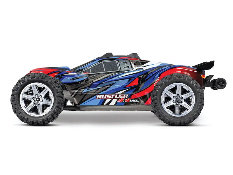 Traxxas Rustler 4x4 VXL 1/10 Elektrisk Fjernstyret Bil - Speedhobby.dk Alt i Fjernstyrede Biler og Tilbehør