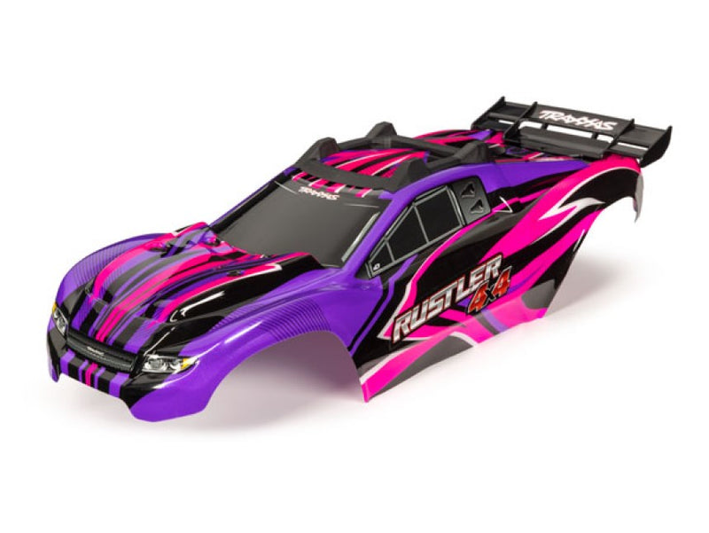 Traxxas Body til Rustler 4x4 og VXL (Vælg Farve)