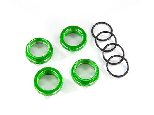 Traxxas 8968 Spring Retainers, Aluminium (Vælg Farve)