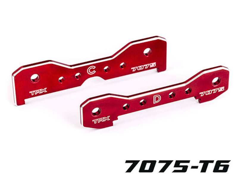 Traxxas 9630 Tie Bars, Rear, 7075-T6 Aluminium (Vælg Farve)