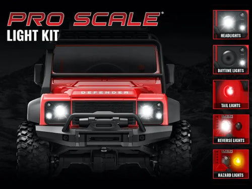 Traxxas 9784 LED TRX-4M Defender Pro Scale Lys Sæt - Speedhobby.dk Alt i Fjernstyrede Biler og Tilbehør