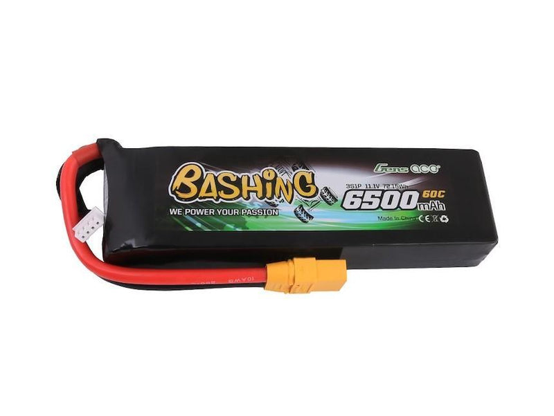 Gens Ace 11.1V 3S 6500 mAh LiPo Batteri (XT-90) - Speedhobby.dk Alt i Fjernstyrede Biler og Tilbehør