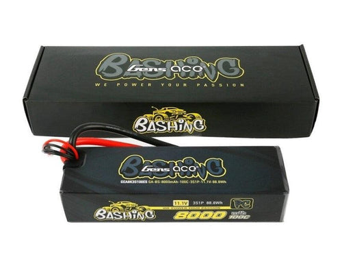 Gens Ace 11.1V 3S 8000 mAh LiPo Batteri (EC5) - Speedhobby.dk Alt i Fjernstyrede Biler og Tilbehør