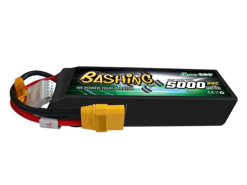 Gens Ace 14.8V 4S 5000 mAh LiPo Batteri (XT-90) - Speedhobby.dk Alt i Fjernstyrede Biler og Tilbehør