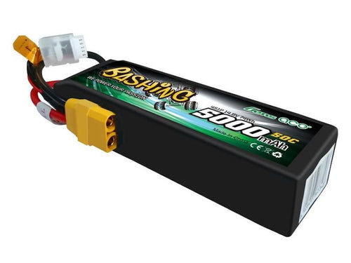 Gens Ace 14.8V 4S 5000 mAh LiPo Batteri (XT-90) - Speedhobby.dk Alt i Fjernstyrede Biler og Tilbehør
