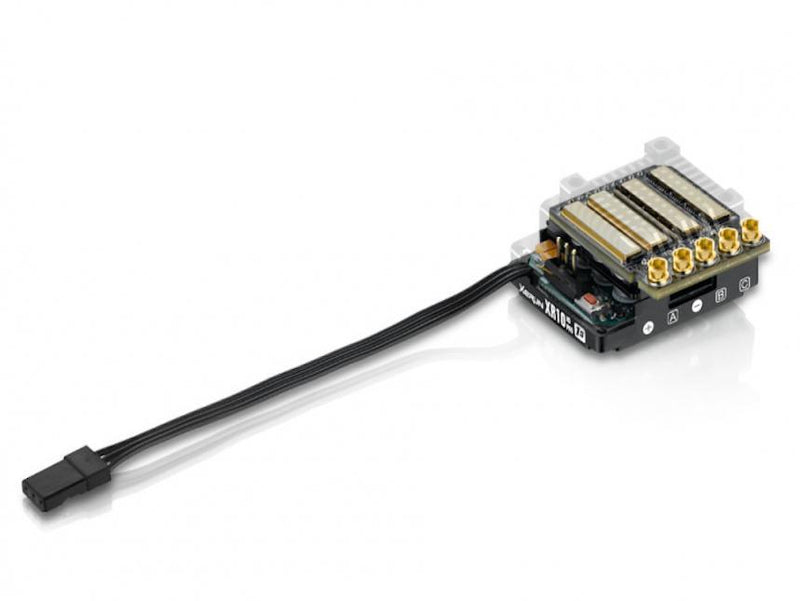Hobbywing XeRun XR10 Pro 1S V4.1 120A Børsteløs 1/12 ESC m/ sensor - Speedhobby.dk Alt i Fjernstyrede Biler og Tilbehør