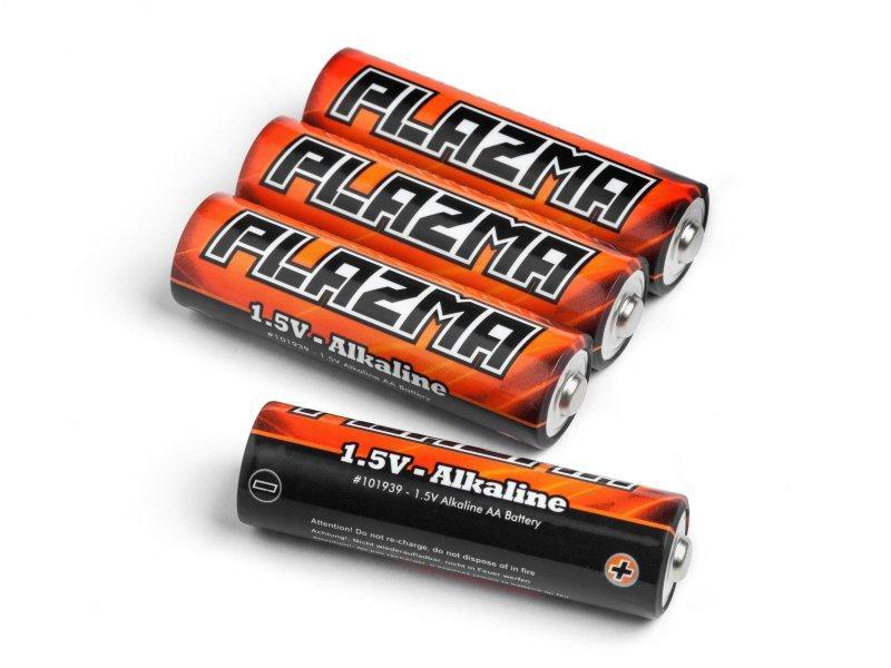 HPI Plazma 1.5V AA Alkaline Batterier (4 stk) - Speedhobby.dk Alt i Fjernstyrede Biler og Tilbehør