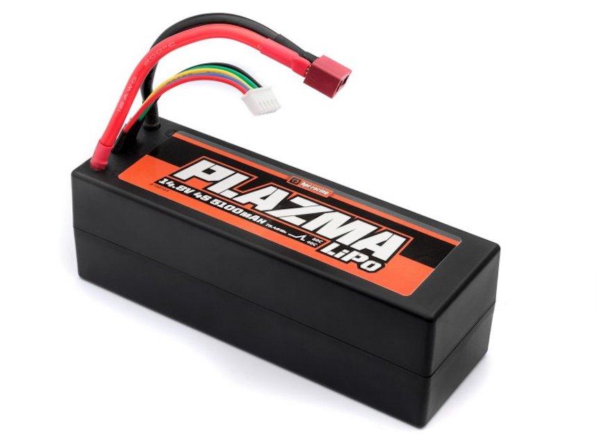 HPI Plazma 14.8V 4S 5100mAh LiPo Batteri - Speedhobby.dk Alt i Fjernstyrede Biler og Tilbehør