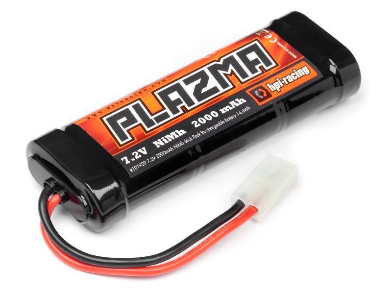 HPI Plazma 7.2V 2000mAh NiMH Batteri - Speedhobby.dk Alt i Fjernstyrede Biler og Tilbehør