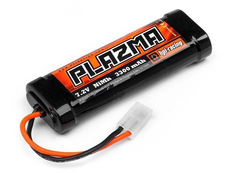 HPI Plazma 7.2V 3300mAh NiMH Batteri - Speedhobby.dk Alt i Fjernstyrede Biler og Tilbehør