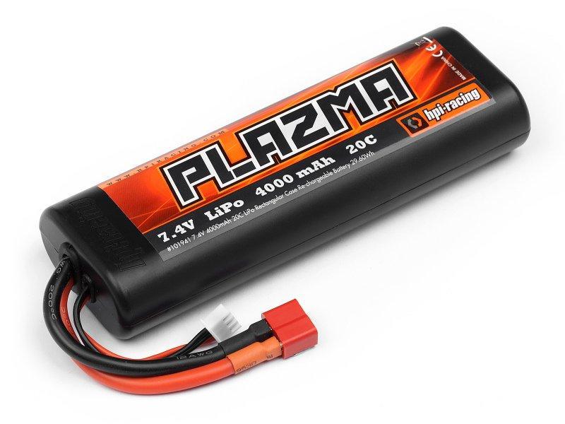 HPI Plazma 7.4V 2S 4000mAh LiPo Batteri - Speedhobby.dk Alt i Fjernstyrede Biler og Tilbehør