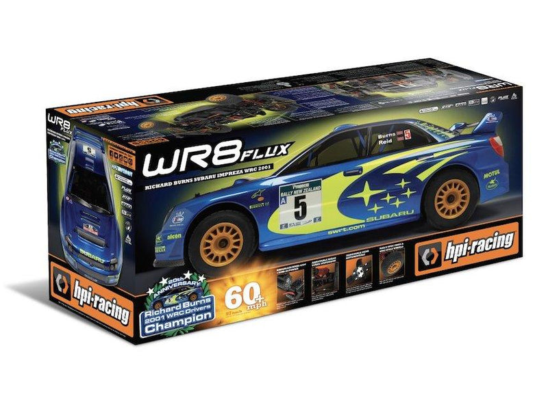 HPI WR8 Flux Subaru Impreza WRC Elektrisk Fjernstyret Bil - Speedhobby.dk Alt i Fjernstyrede Biler og Tilbehør