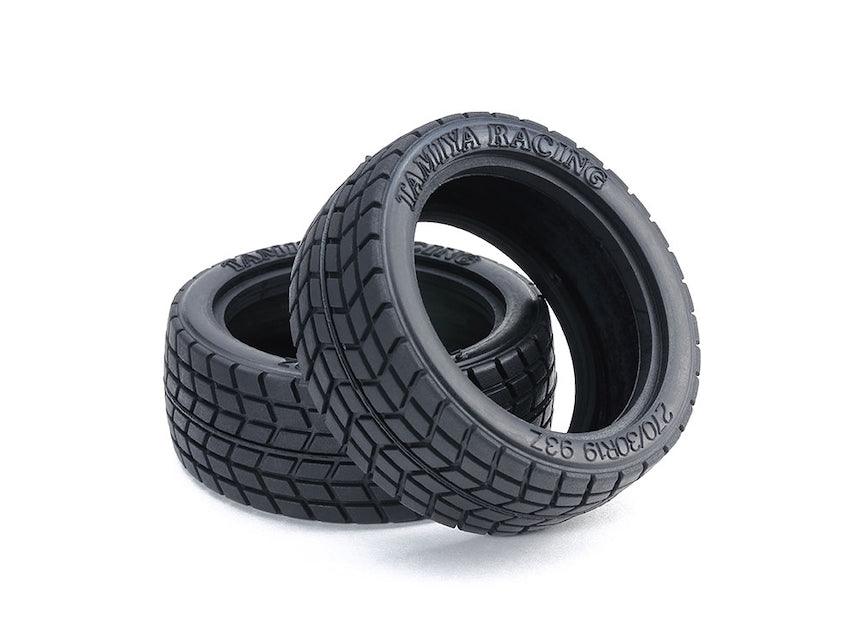 Tamiya 50419 Racing Radial Tire Sæt (2 stk) - Speedhobby.dk Alt i Fjernstyrede Biler og Tilbehør