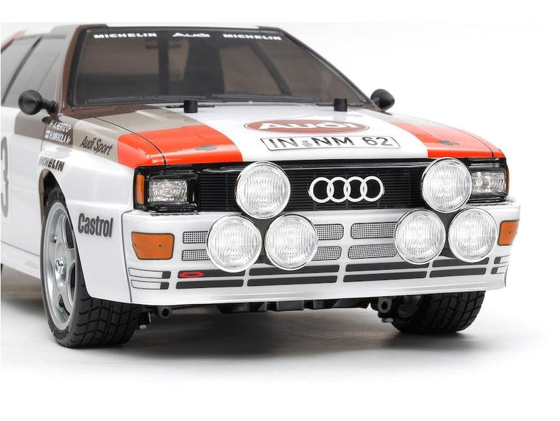 Tamiya 58667 Audi Quattro Rallye A2 (TT-02) 1/10 Elektrisk Fjernstyret Bil - Speedhobby.dk Alt i Fjernstyrede Biler og Tilbehør