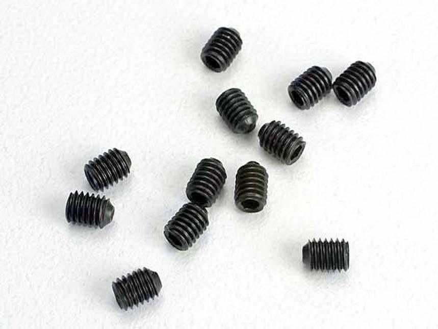 Traxxas 2743 Grub Screw, Låseskruer 3mm Umbraco (12 stk) - Speedhobby.dk Alt i Fjernstyrede Biler og Tilbehør