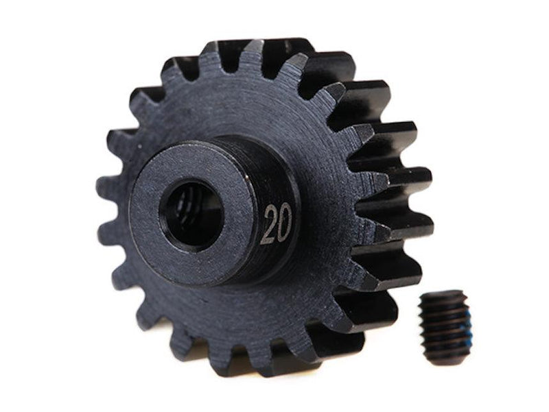 Traxxas 3950X Pinion Gear 20-Tands, 32 Pitch (Maskinskåret) - Speedhobby.dk Alt i Fjernstyrede Biler og Tilbehør