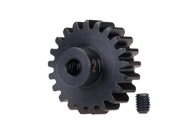 Traxxas 3951X Pinion Gear 21-Tands, 32 Pitch (Maskinskåret) - Speedhobby.dk Alt i Fjernstyrede Biler og Tilbehør