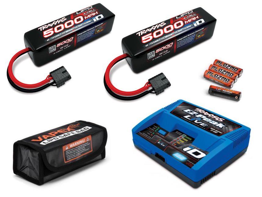 Traxxas 8S LiPo Oplader & Batteri Pakke - Speedhobby.dk Alt i Fjernstyrede Biler og Tilbehør