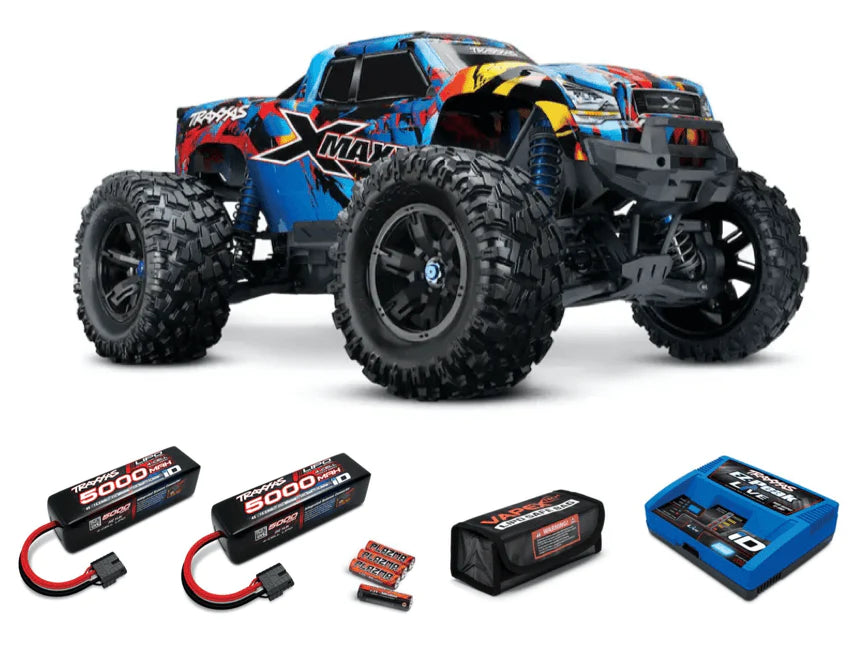 Traxxas X-Maxx incl. 8S Opladerpakke - Speedhobby.dk Alt i Fjernstyrede Biler og Tilbehør